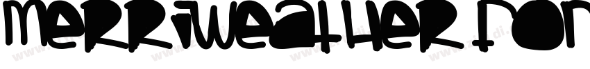 Merriweather font bo字体转换